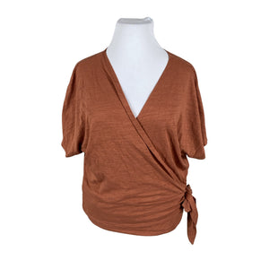 Unisex Lindex - T-särk, suurus 42 - Pruun (1)