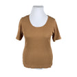 Unisex NOSH - Trikotaažist pluus, suurus 42 - Pruun ()