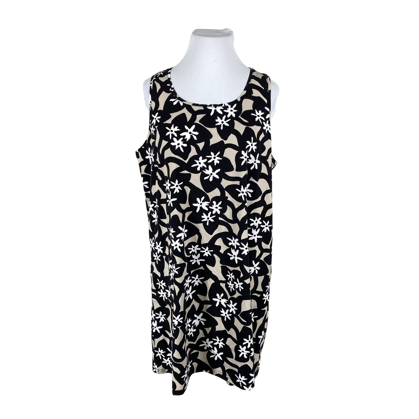 Unisex Nanso - Trikotaažist kleit, suurus 46 - Must (1)
