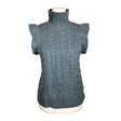 Unisex Davida - Kootud vest, suurus 38 - Roheline ()