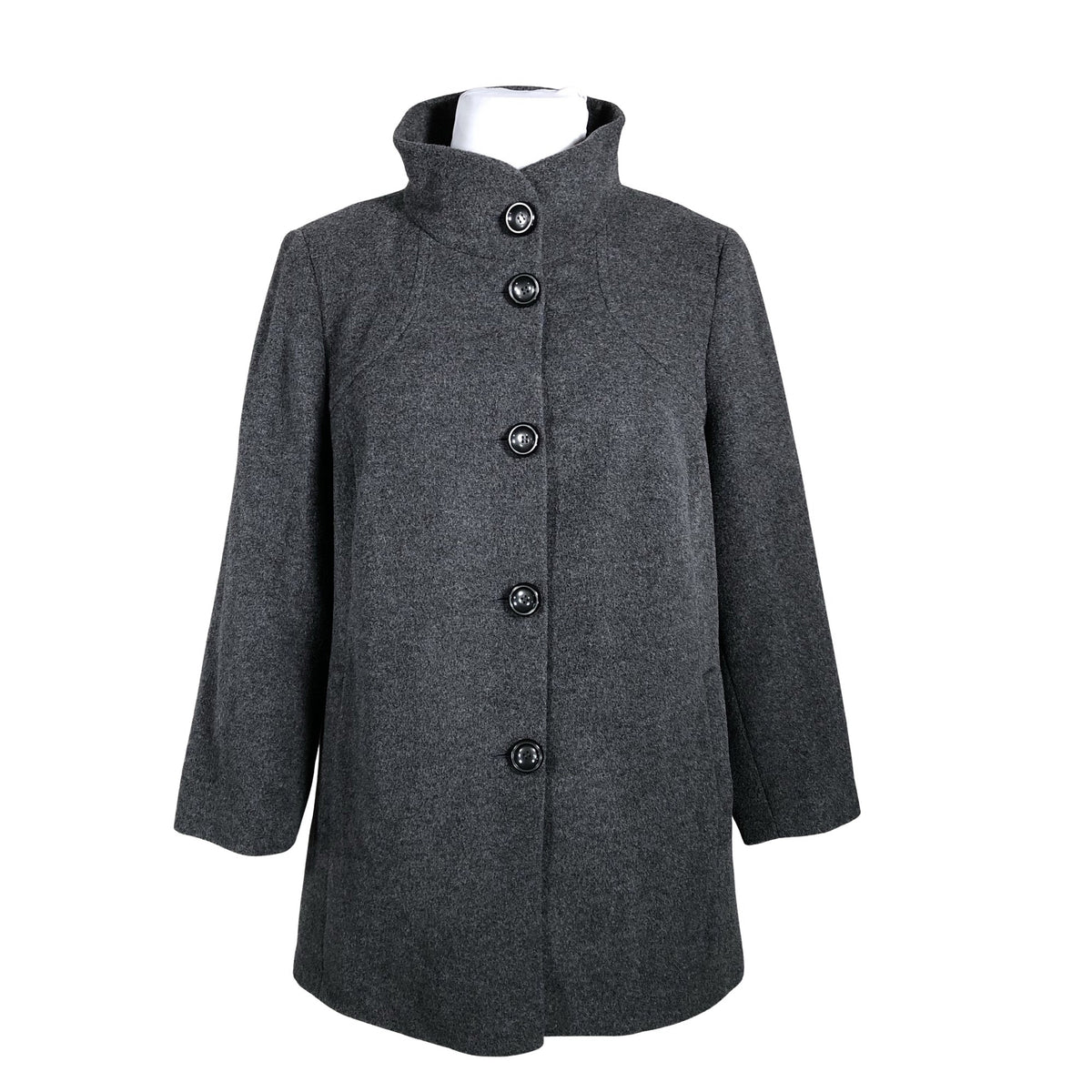 Unisex Atelier Goldner Schnitt - Villane mantel, suurus 44 - Hall (1)