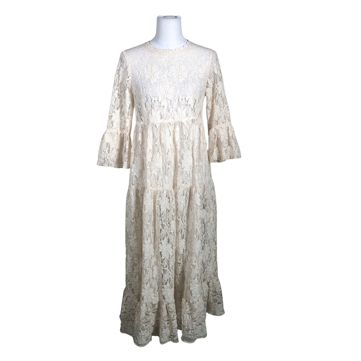 Unisex Andiata - Pidulik kleit, suurus 38 - Looduslik valge (1)