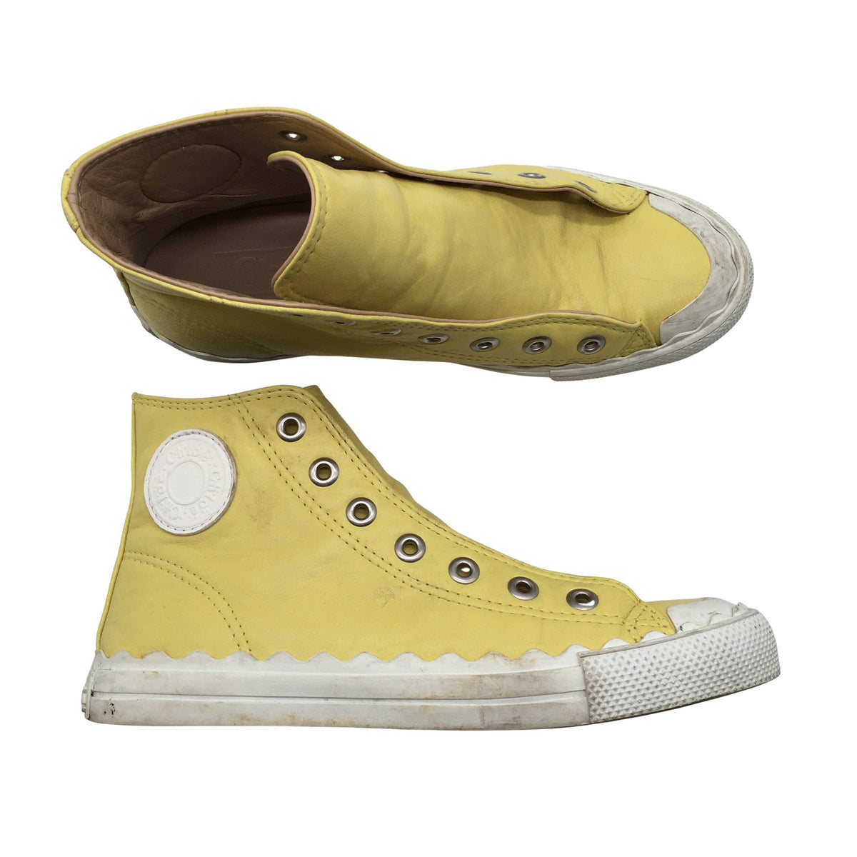 Unisex Chloé - Tennised, suurus 36 - Kollane (1)