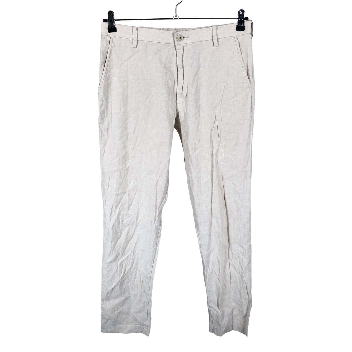 Unisex Uniqlo - Mittevenivad püksid, suurus 38 - Beige (1)