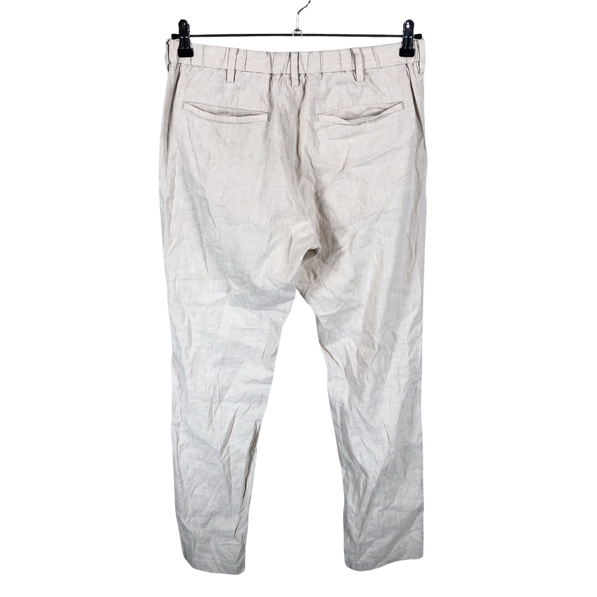 Unisex Uniqlo - Mittevenivad püksid, suurus 38 - Beige (2)
