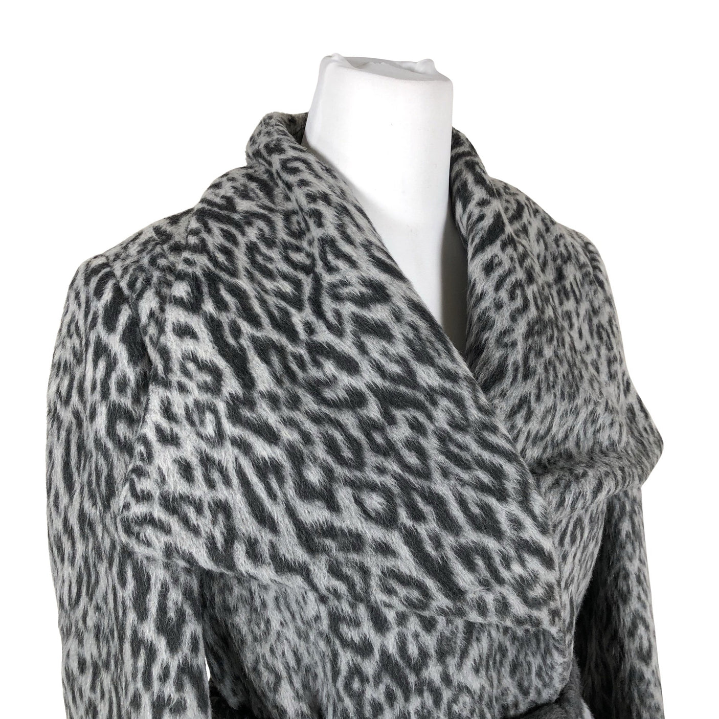 Unisex Betty Barclay - Villane mantel, suurus 42 - Hall (3)