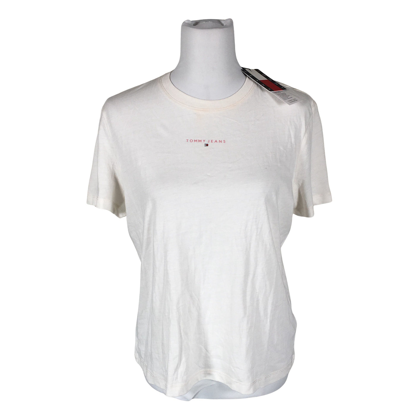 Unisex Tommy Jeans (Tommy Hilfiger) - T-särk, suurus 40 - Valge (1)