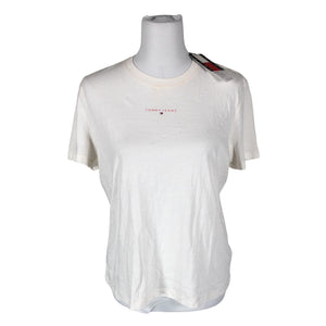 Unisex Tommy Jeans (Tommy Hilfiger) - T-särk, suurus 40 - Valge (1)