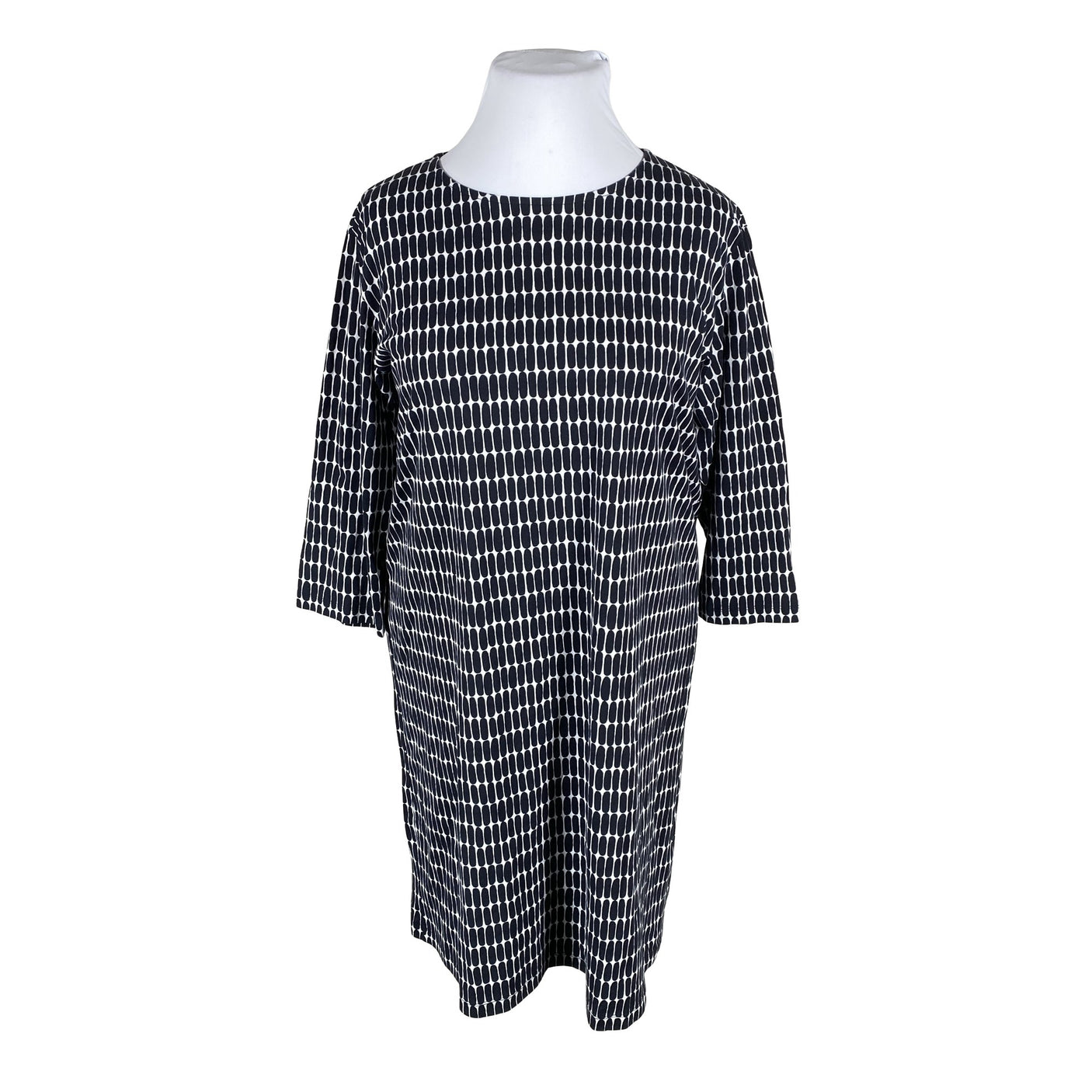 Unisex Marimekko - Trikotaažist kleit, suurus 44 - Must (1)