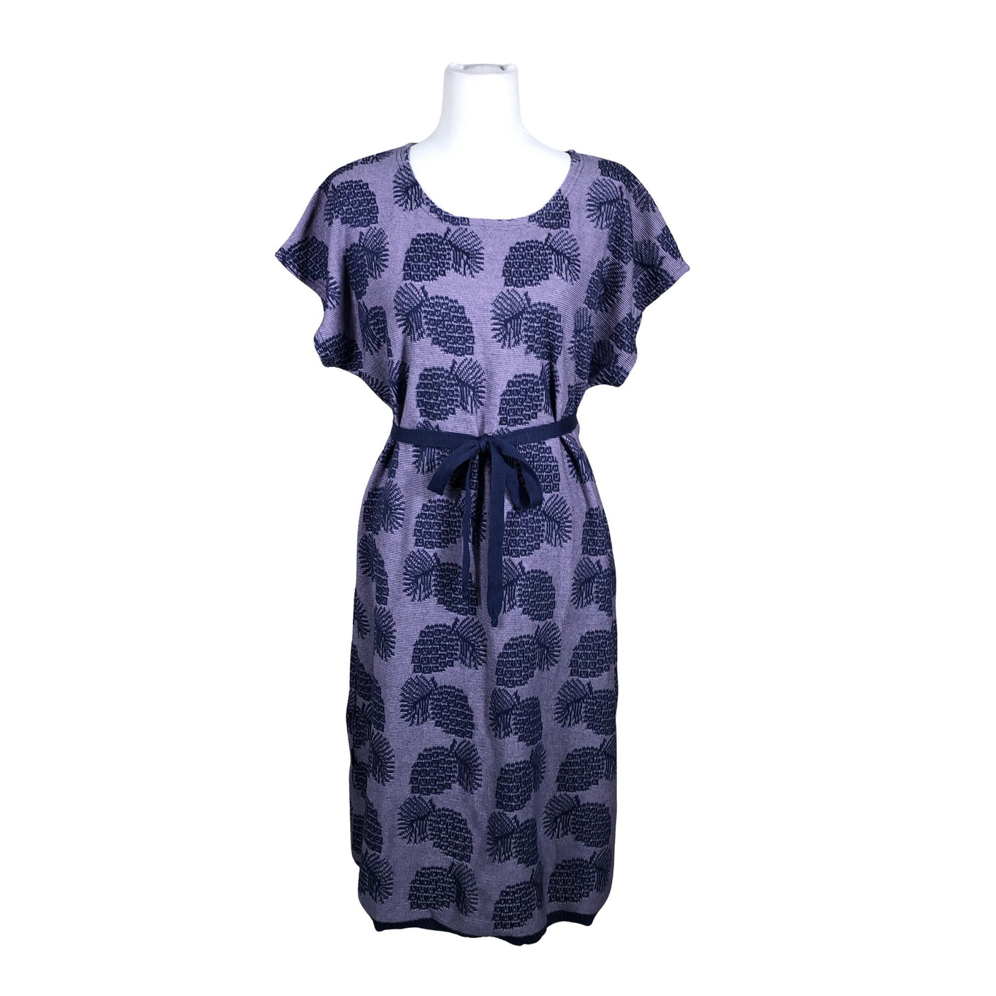 Unisex Kaino - Kootud kleit, suurus 38 - Sinine (1)