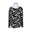 Unisex Cut & Pret - Trikotaažist pluus, suurus 42 - Must ()