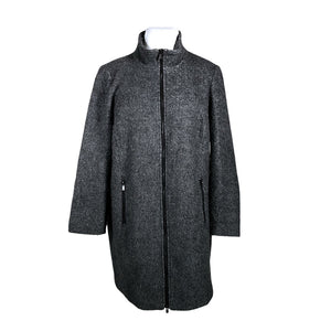 Unisex Zizzi - Villane mantel, suurus 48 - Hall (1)
