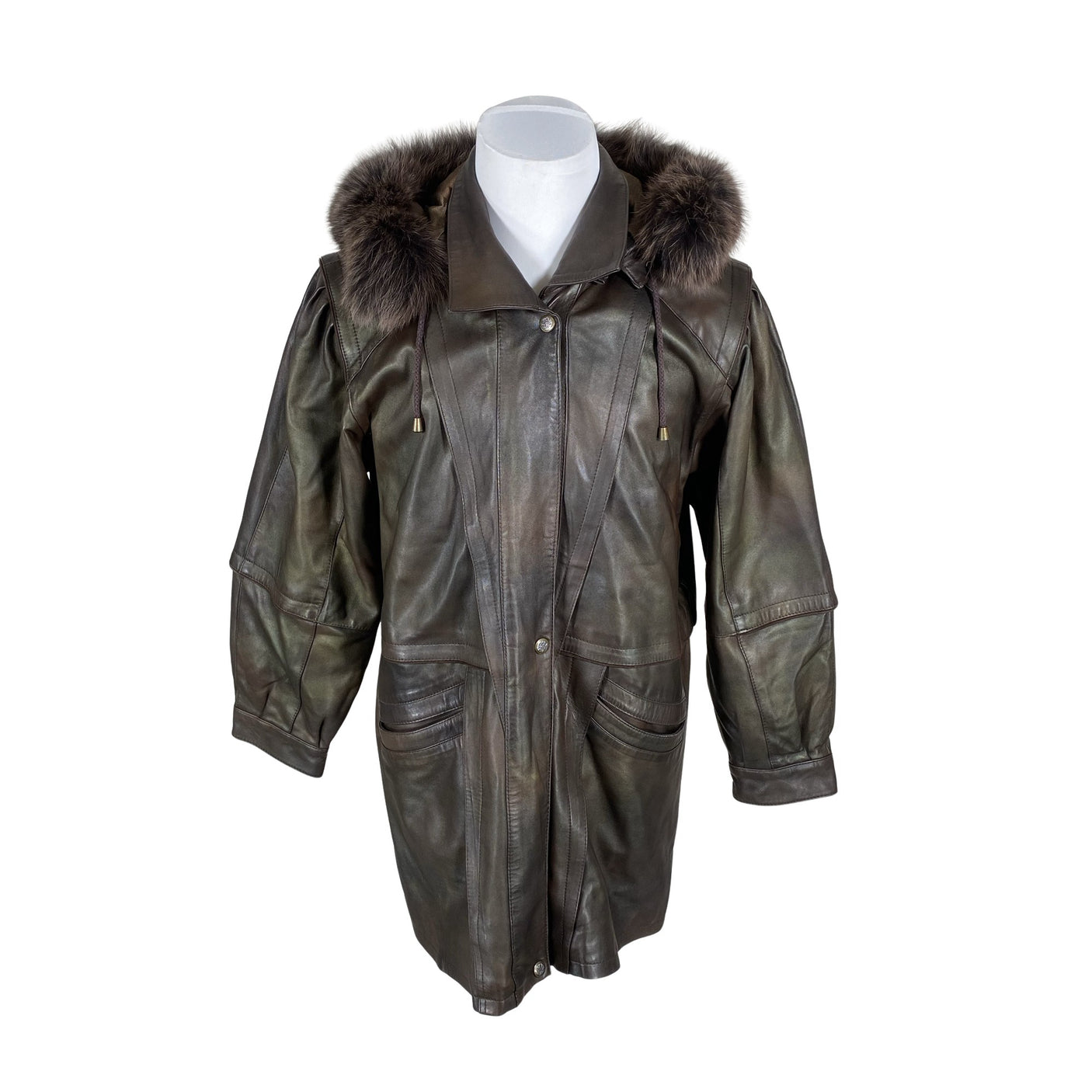 Unisex Nahkamaailma - Nahktagi, suurus XL - Pruun (1)