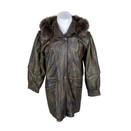 Unisex Nahkamaailma - Nahktagi, suurus XL - Pruun ()