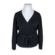 Unisex Essentials by Stockmann - Kardigan, suurus 46 - Must ()