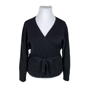 Unisex Essentials by Stockmann - Kardigan, suurus 46 - Must (1)