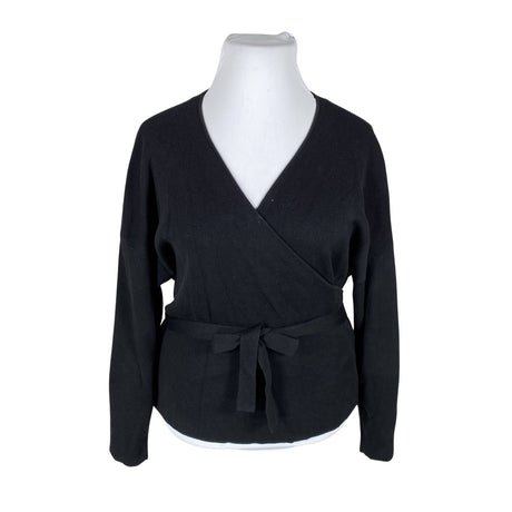 Unisex Essentials by Stockmann - Kardigan, suurus 46 - Must ()