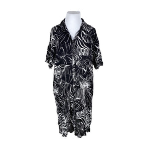 Unisex Ze-Ze - Õhuke kleit, suurus 46 - Must (1)