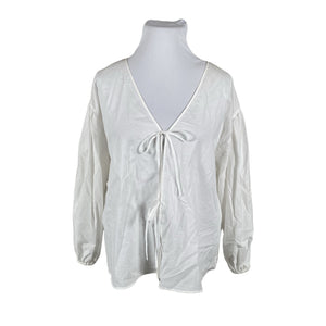 Unisex Lindex - Pluus, suurus 44 - Valge (1)