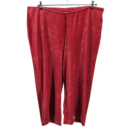 Unisex Gudrun Sjöden - Dressikangast püksid, suurus 44 - Punane ()