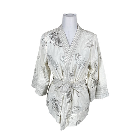 Unisex Pierre Robert - Hommikumantel, suurus 36 - Valge ()