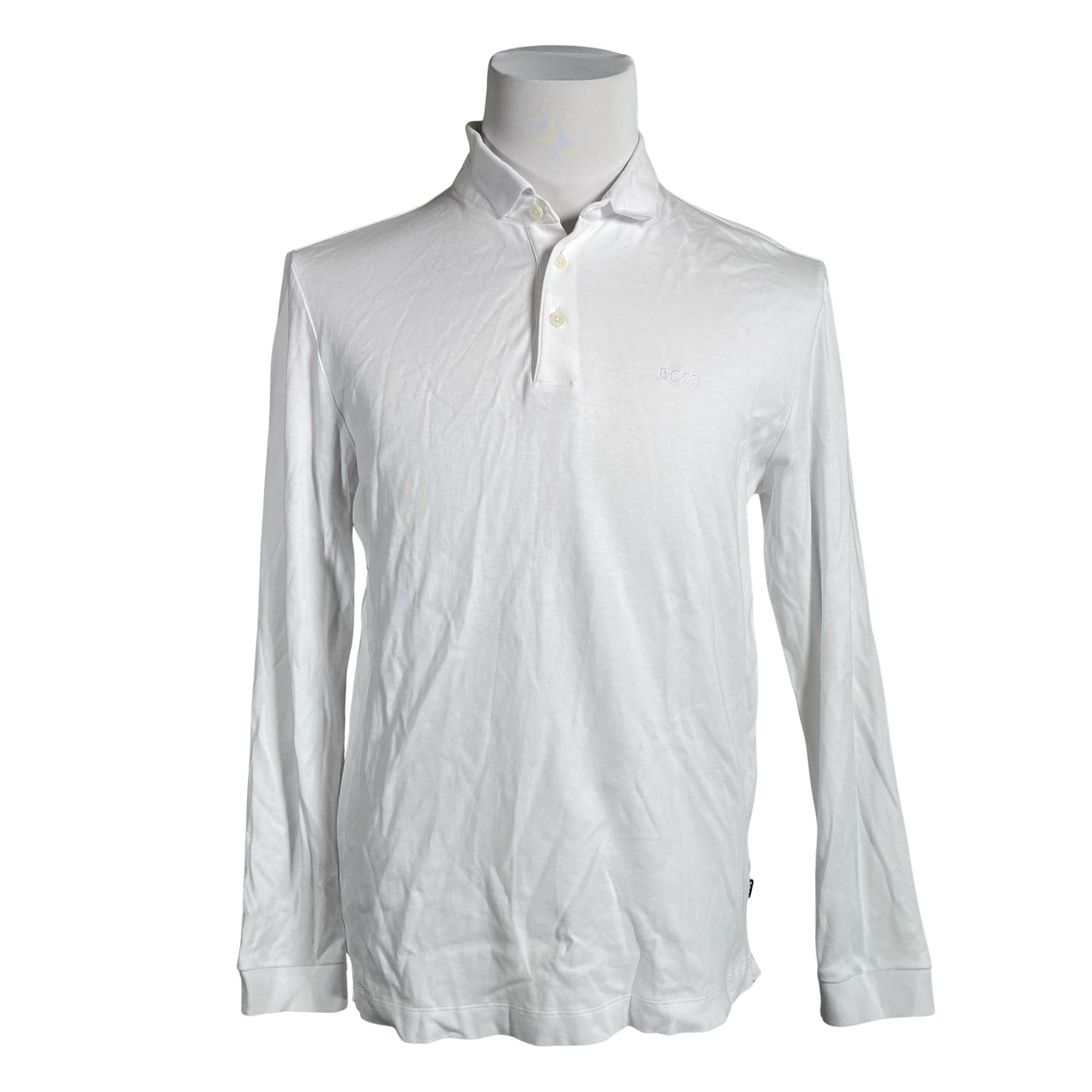 Unisex Hugo Boss - Trikotaažist pluus, suurus M - Valge (1)