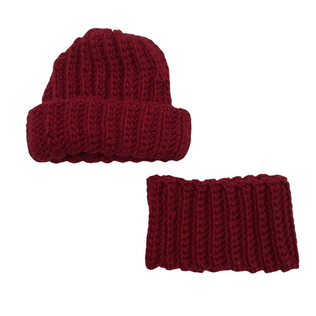 Unisex Handmade - Talvemüts, suurus 58 - 60 cm - Punane ()
