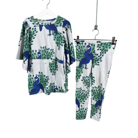 Unisex Mini Rodini - Trikotaažist kleit, suurus 116 - 122 - Hall ()