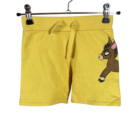 Unisex Mini Rodini - Dressikangast lühikesed püksid, suurus 104 - 110 - Kollane ()