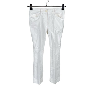 Unisex Arket - Mittevenivad püksid, suurus 36 - Valge (1)