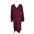 Unisex Nanso - Mitteveniv kleit, suurus 40 - Veinipunane ()