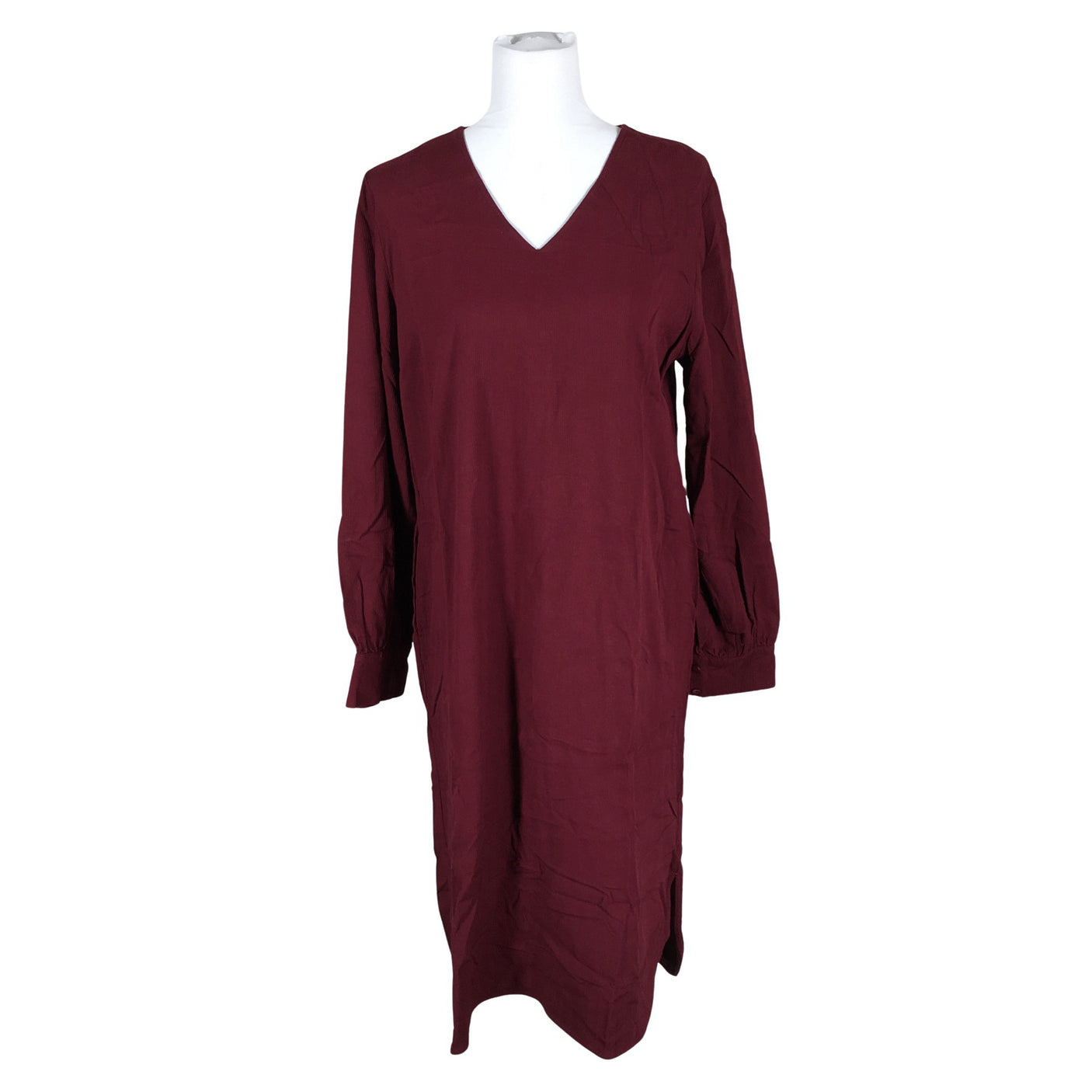 Unisex Nanso - Mitteveniv kleit, suurus 40 - Veinipunane (1)