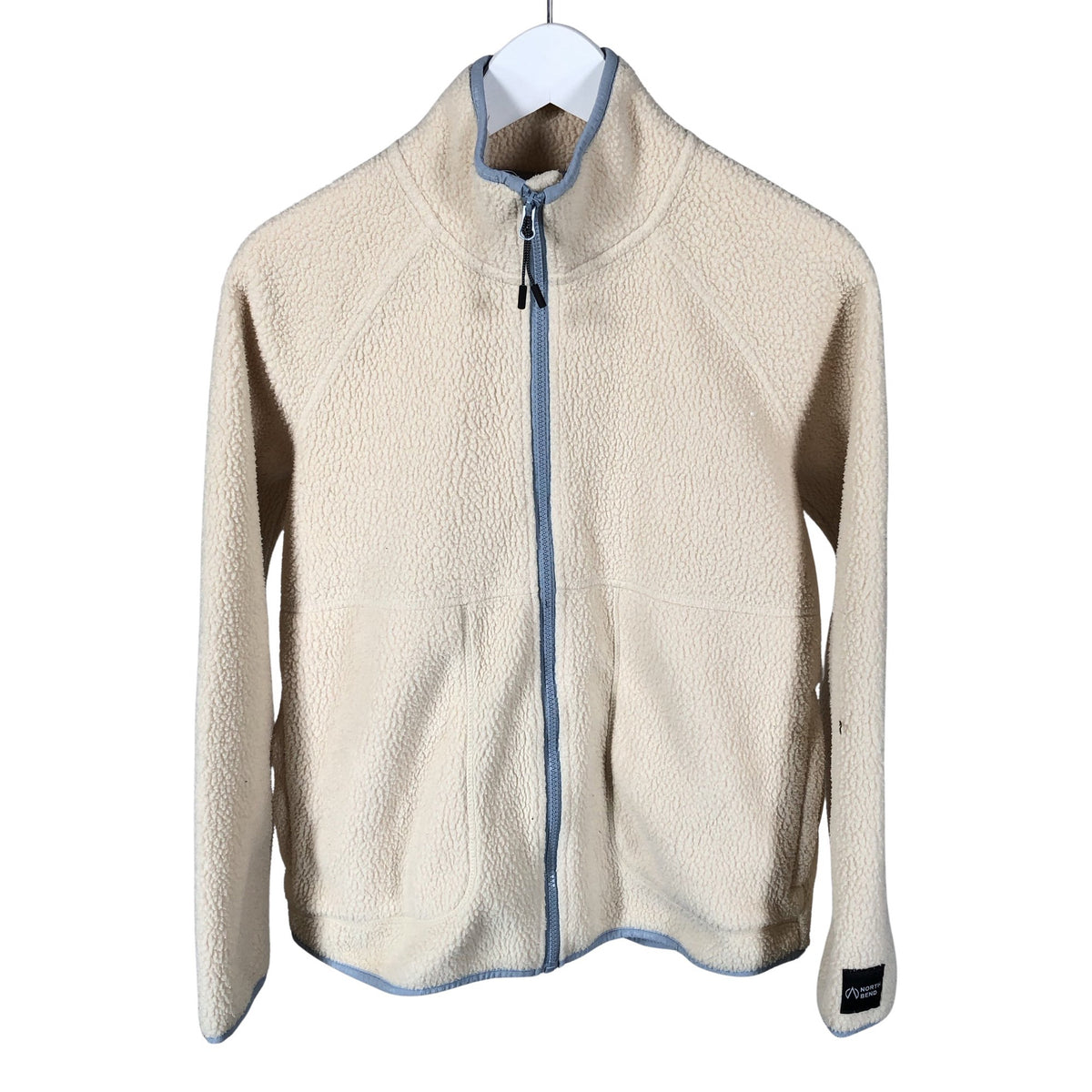 Unisex North Bend - Fliisjakk, suurus 158 - 164 - Looduslik valge (1)