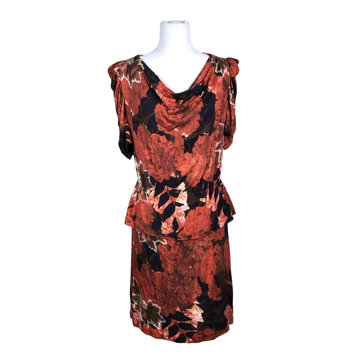 Unisex IVANAhelsinki - Trikotaažist kleit, suurus 38 - Punane (1)