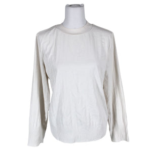 Unisex Esprit - Trikotaažist pluus, suurus 38 - Beige (1)