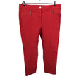 Unisex Per Una by Marks & Spencer - Mittevenivad poolpikad püksid, suurus 48 - Punane ()