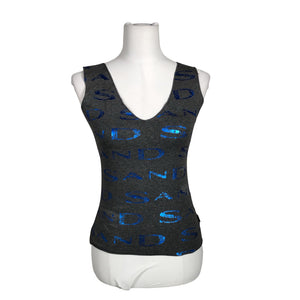 Unisex Sand - Trikotaažist topp, suurus 36 - Hall (1)