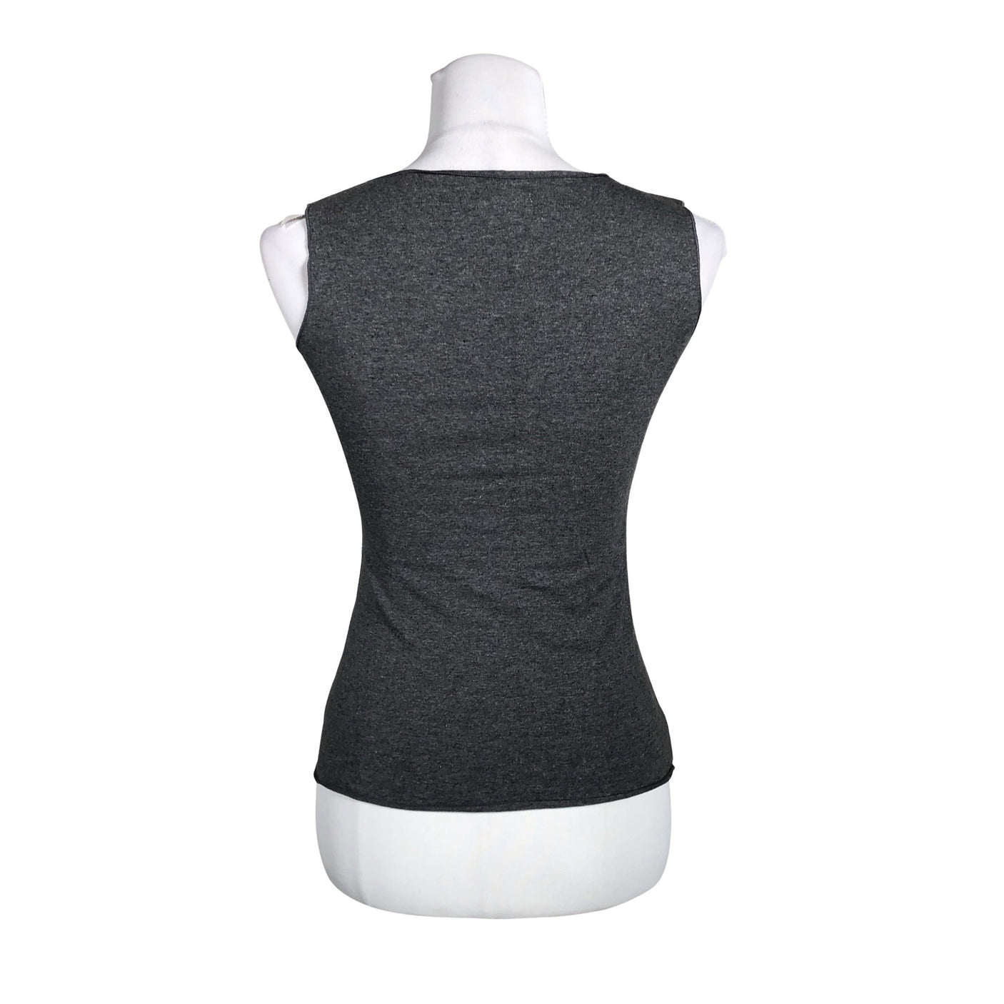 Unisex Sand - Trikotaažist topp, suurus 36 - Hall (2)