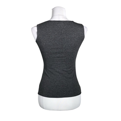 Unisex Sand - Trikotaažist topp, suurus 36 - Hall (2)