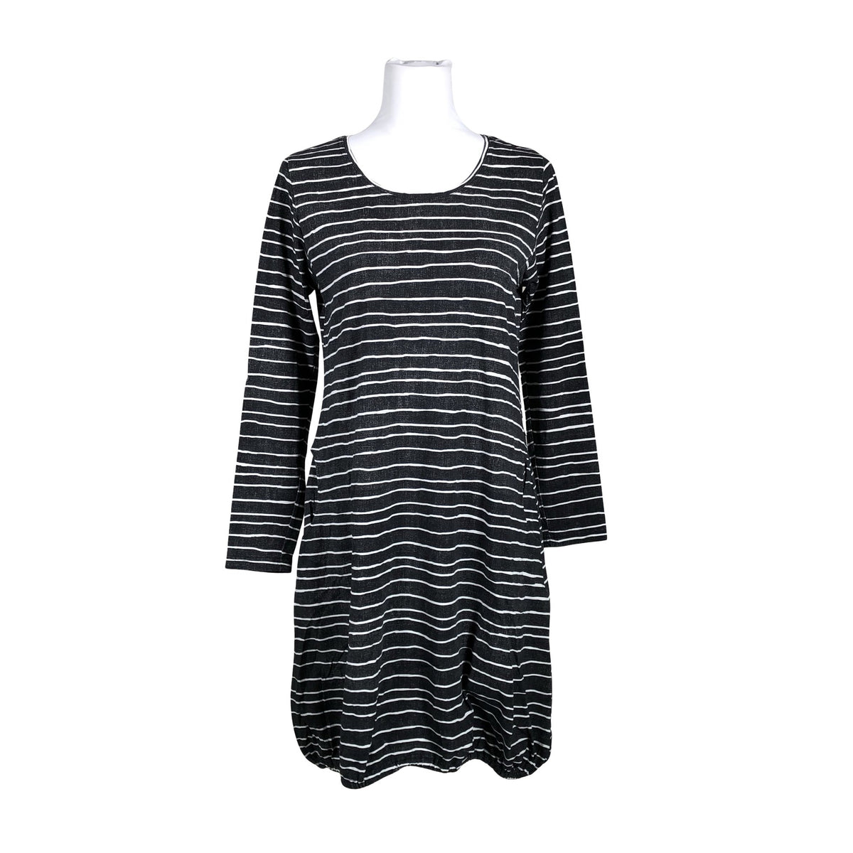 Unisex Taimi - Trikotaažist kleit, suurus 40 - Hall (1)