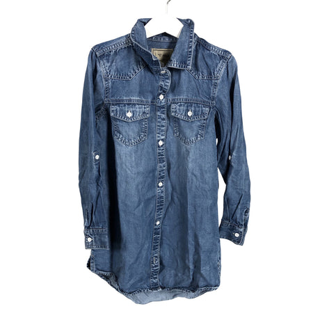 Unisex Next - Teksasärk, suurus 122 - 128 - Sinine ()