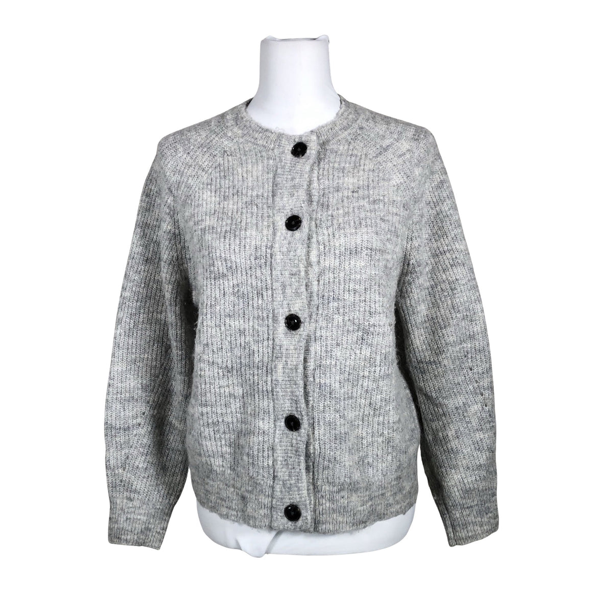 Unisex Selected - Kardigan, suurus 34 - Hall (1)