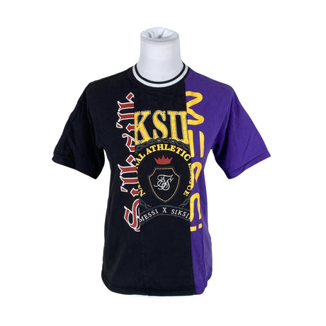 Unisex Siksilk - T-särk, suurus 36 - Must ()