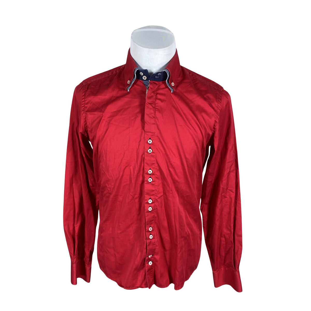 Unisex 7Camicie - Triiksärk, suurus L - Punane (1)