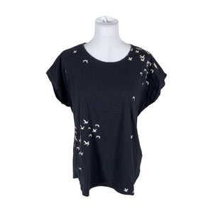 Unisex NOSH - T-särk, suurus 40 - Must (1)