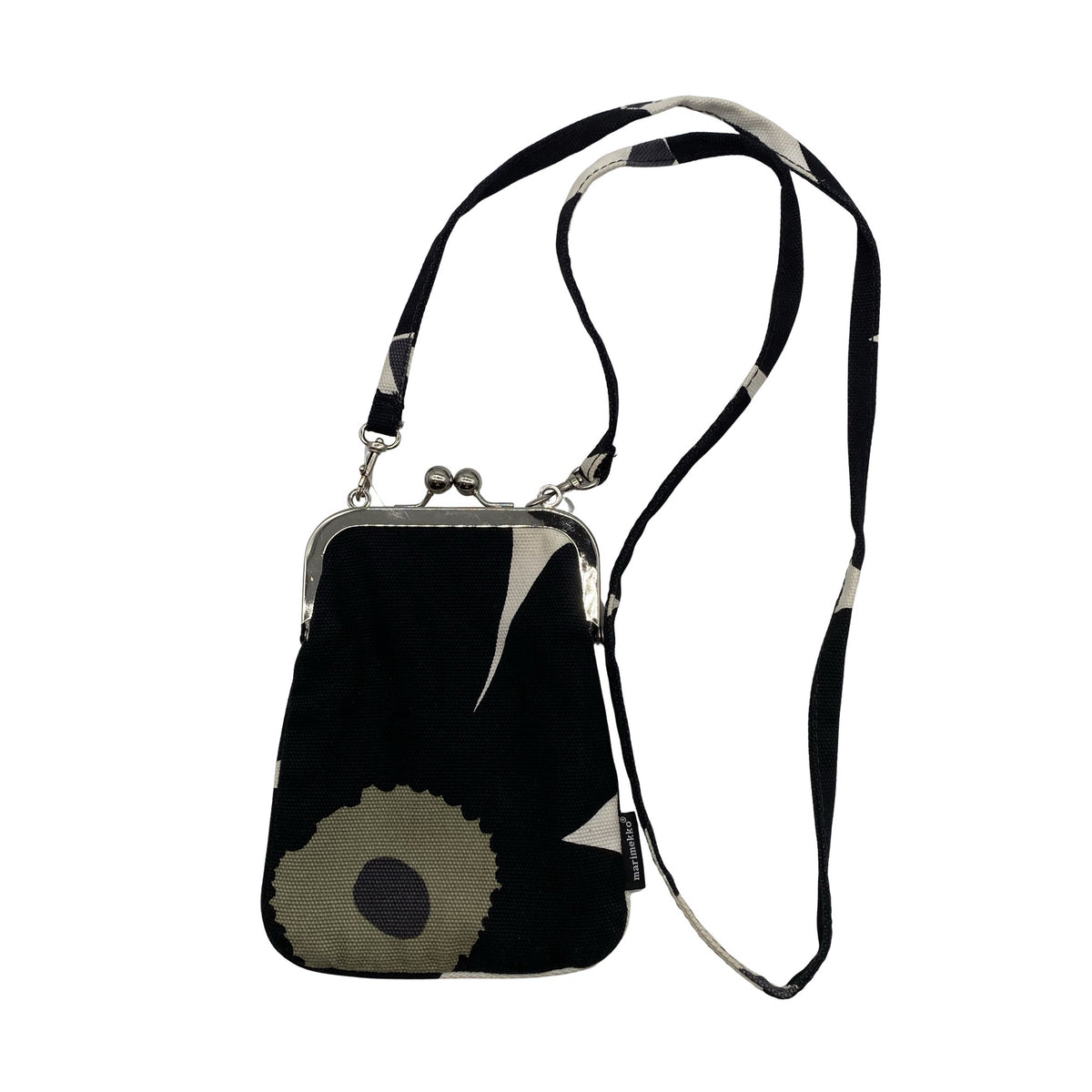 Unisex Marimekko - Õlakott, suurus Mini - Must (1)