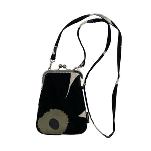 Unisex Marimekko - Õlakott, suurus Mini - Must (1)