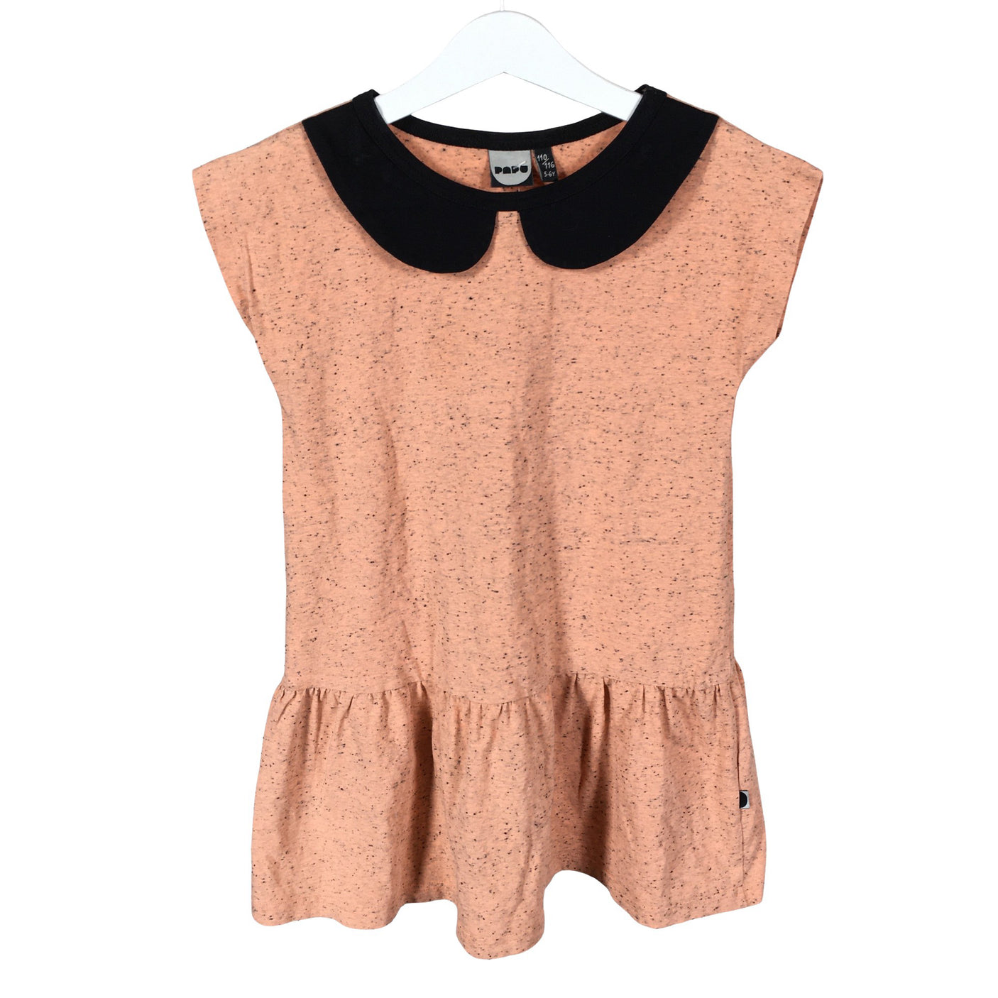 Unisex Papu - Trikotaažist kleit, suurus 110 - 116 - Heleroosa (1)