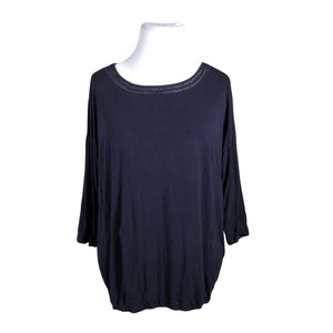 Unisex s.Oliver - Trikotaažist pluus, suurus 46 - Sinine (1)
