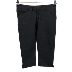 Unisex Lindex - Teksast poolpikad püksid, suurus 36 - Must (1)